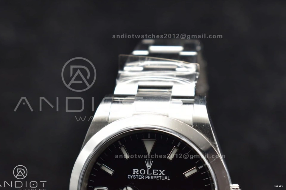 Dial on 214270 1:1 Best Clean 39mm Explorer SS VR3132 Black Bracelet Edition I 0413